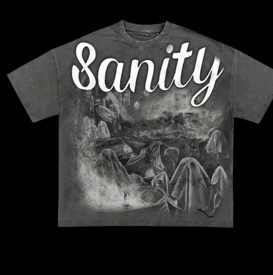 Sanity Tour “grey” Crewneck T-Shirt